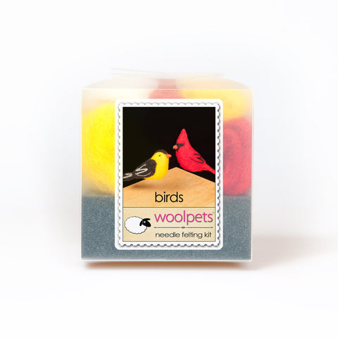 Birds Felting Kit