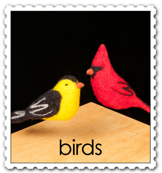 Birds Felting Kit