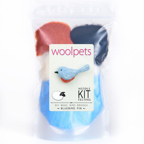 Woolpets Bluebird Pin kit
