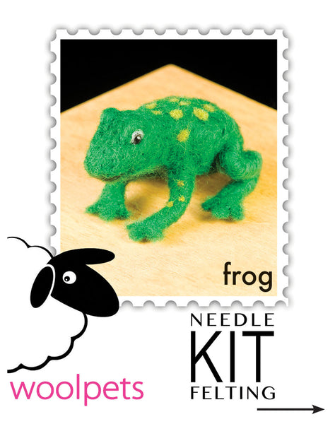 Frog Needle Felting Kit