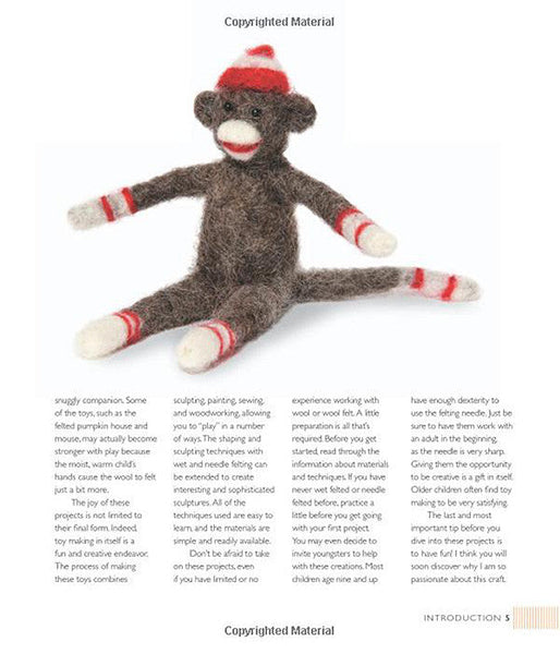 Wool Toys book sample page