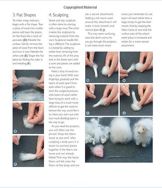 Wool Pets book sample page