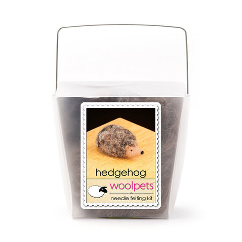 Hedgehog Needle Felting Kit