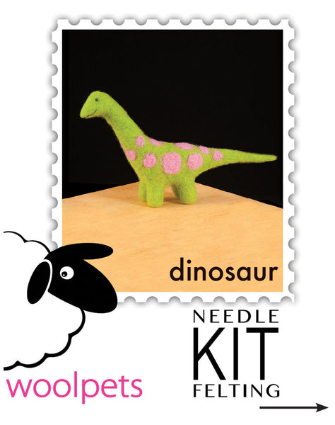 Woolpets Dinosaur instructions cover