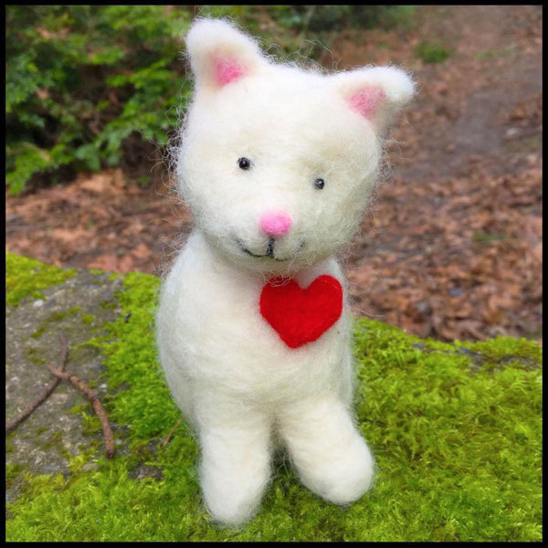 Woolpets White Kitty