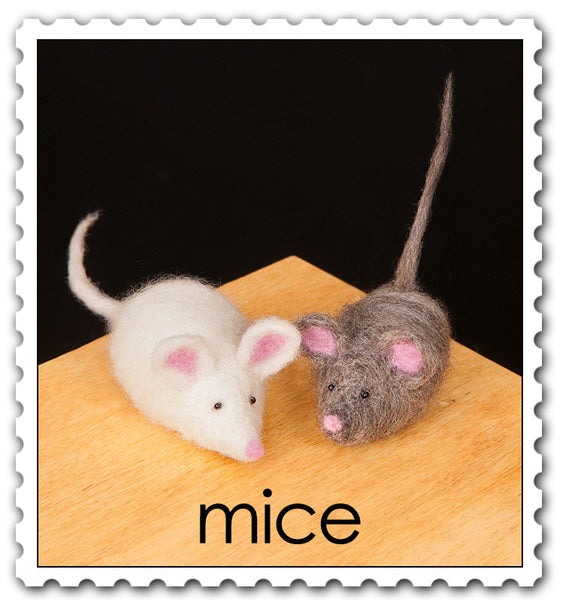 Woolpets Mice stamp