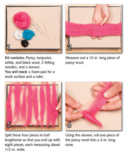 Woolpets Octopus sample instructions
