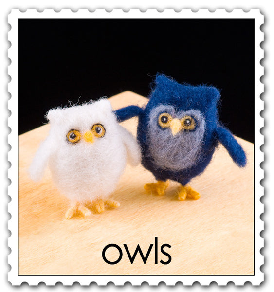 Woolpets Owls stamp