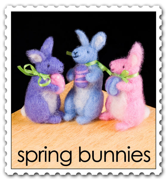 Woolpets Spring Bunnies stamp