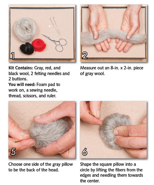 Woolpets Voodoo Dolls sample instructions