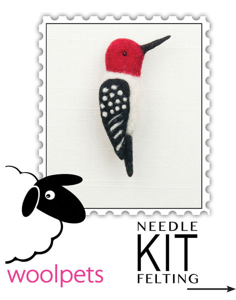Woolpets woodpecker pin instructions cover