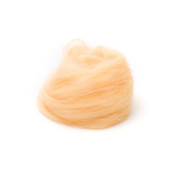 Honey Wool Roving - 1 oz. NZ Corriedale