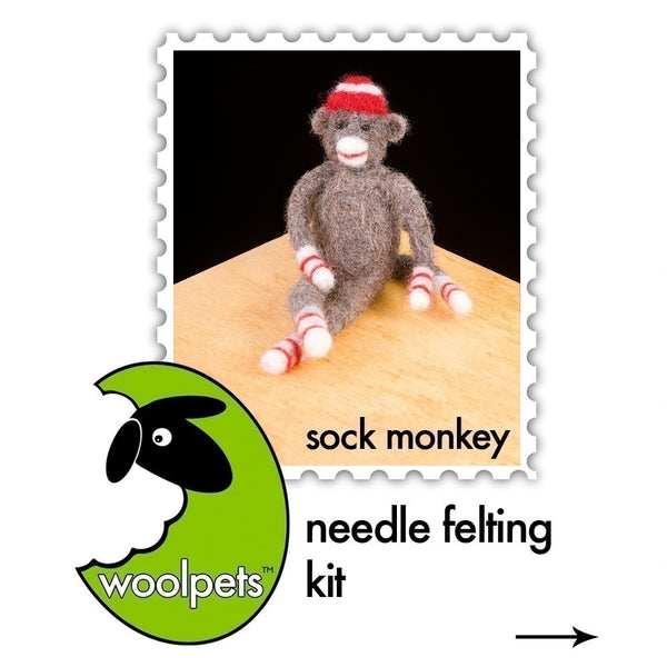 Woolpets Sock Monkey instructions cover