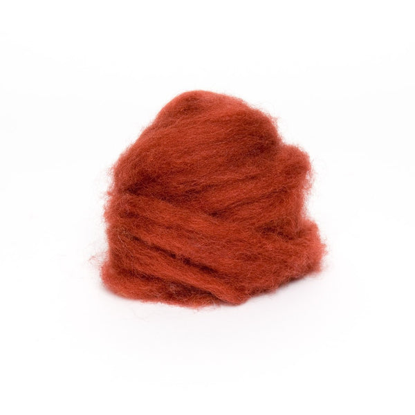 Nutmeg Corriedale Wool Roving 1 oz.