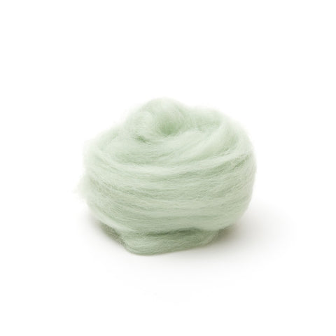 Mint Wool Roving - 1 oz. NZ Corriedale