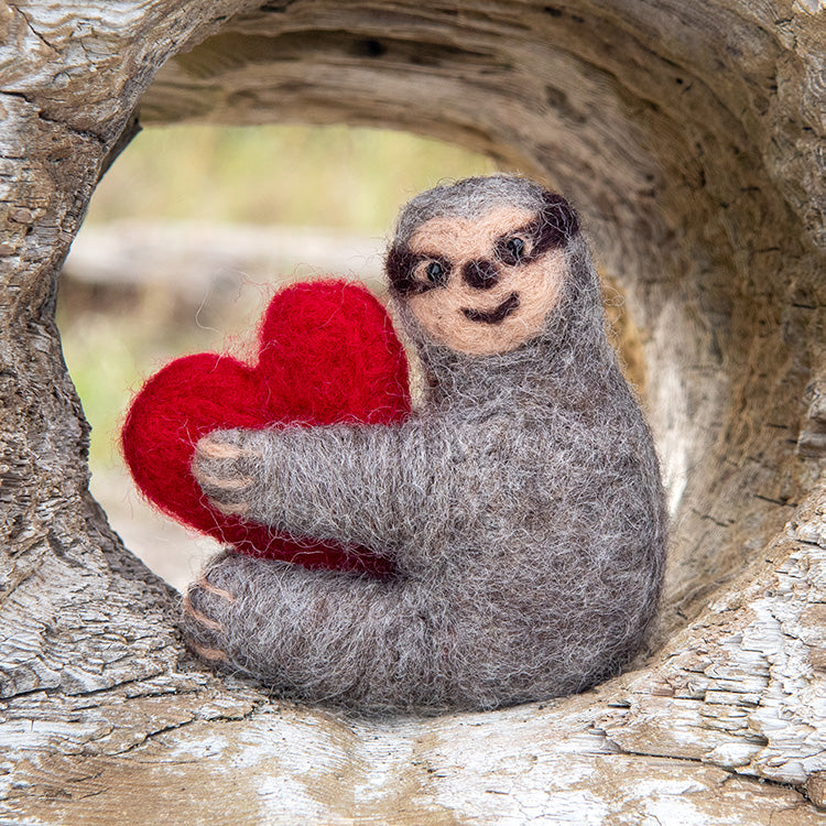 Sloth Needle Sloth Needle Felting Kit from Woolpets