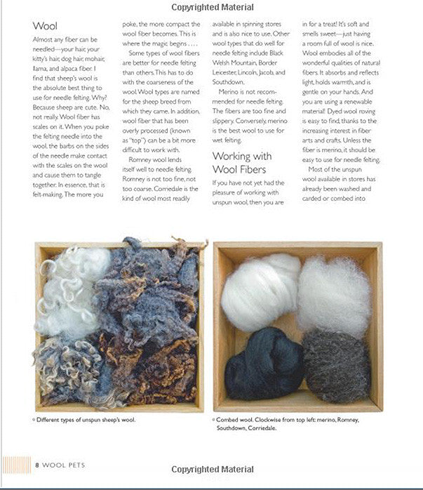 Wool Pets Book Woolpets