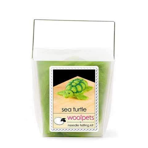 Sea Turtle Needle Felting Kit