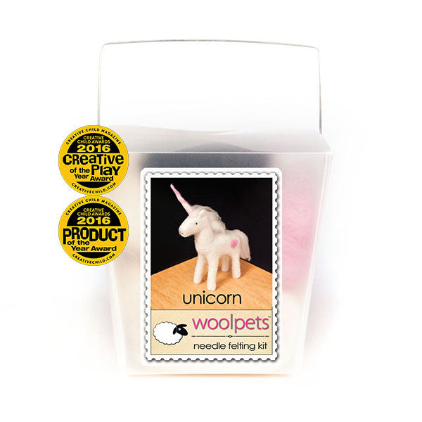 Woolbuddy Needle Felting Kit Unicorn - The Websters