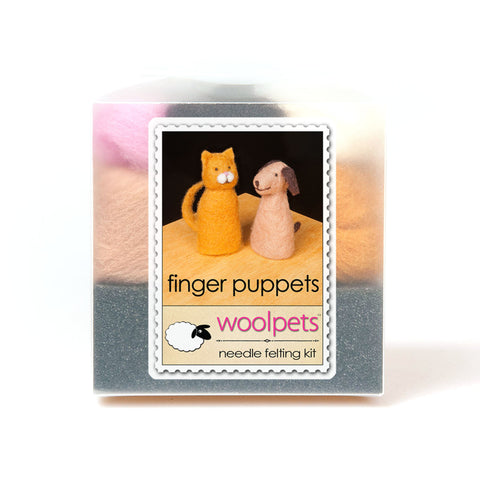 Finger Puppets Needle Felting Kit