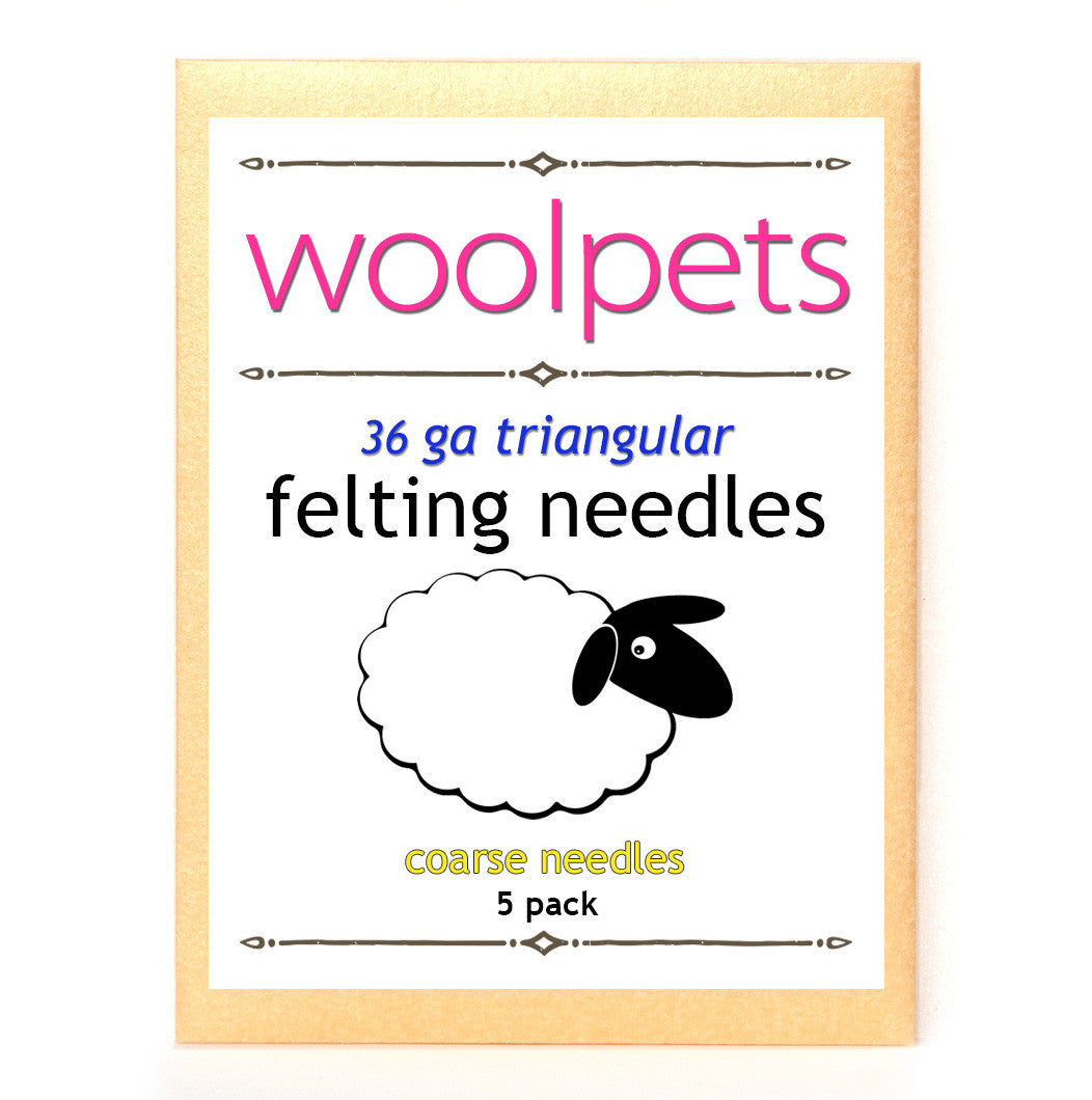 NEEDLES-36 Gauge Conical Felting Needles- 3 1/2 - 100 Pack - (PRO