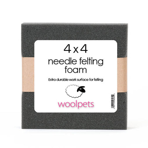 4 x 4 Needle Felting Foam Pad from Woolpets