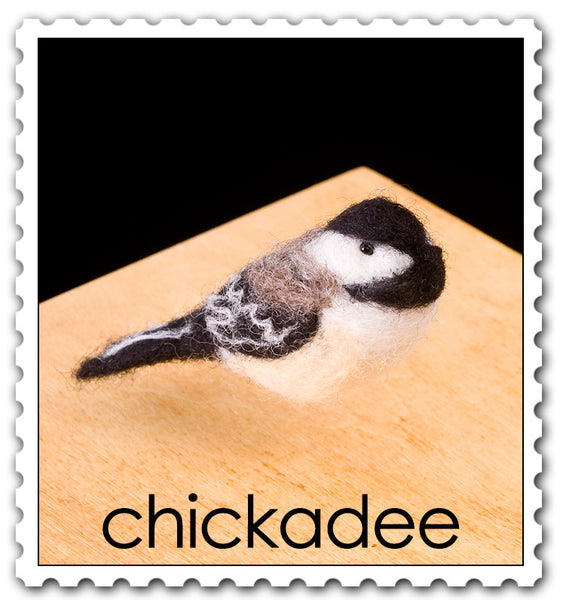 Woolpets Chickadee stamp