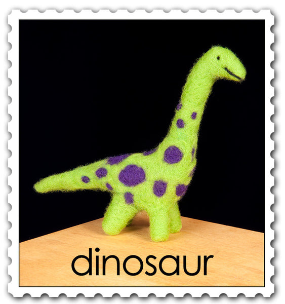 Woolpets Dinosaur Stamp