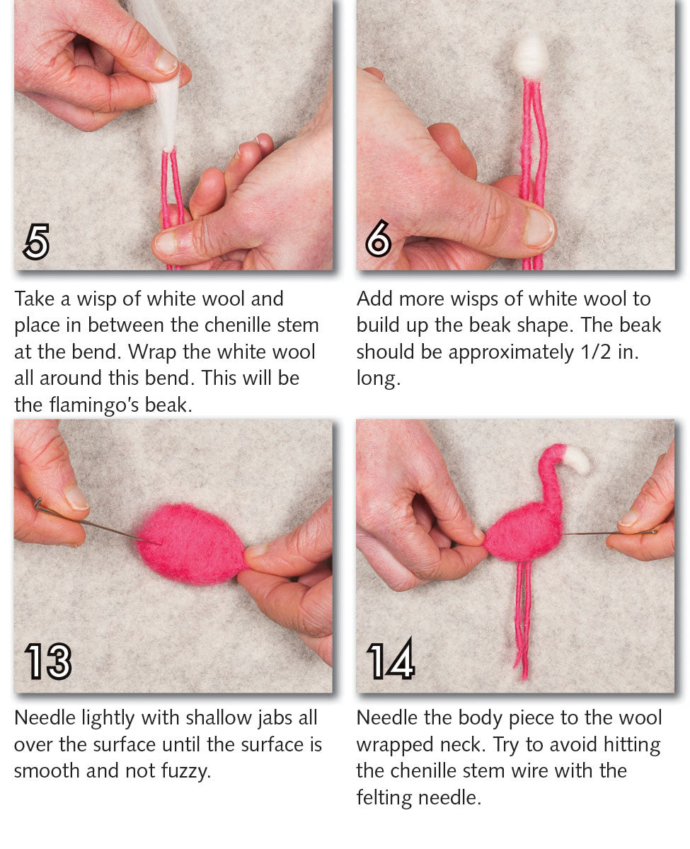 How to Make a Pipe Cleaner Flamingo 