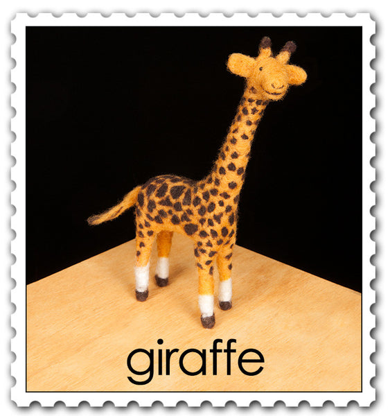 Woolpets Giraffe Stamp