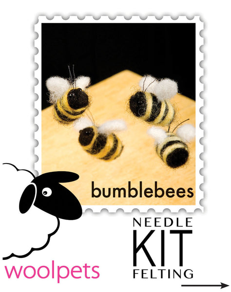Woolpets instructions cover Bumblebees