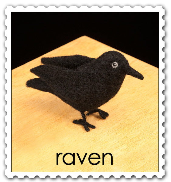 Woolpets Raven stamp