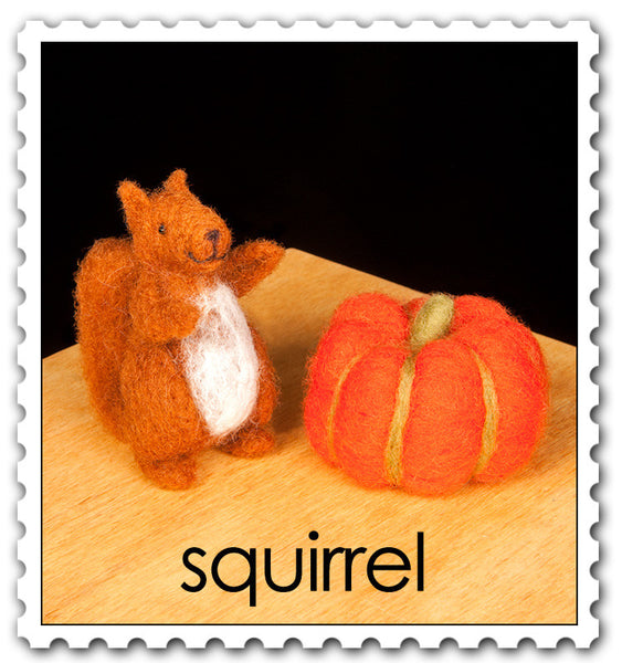 Woolpets Squirrel Stamp