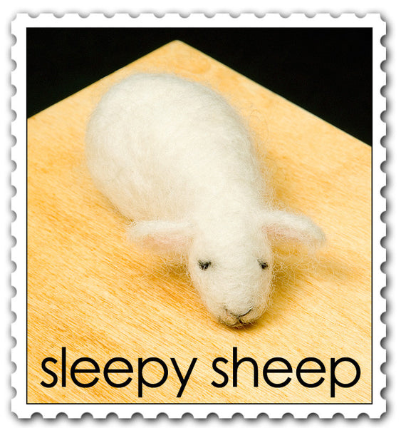 Woolpets Sleepy Sheep stamp