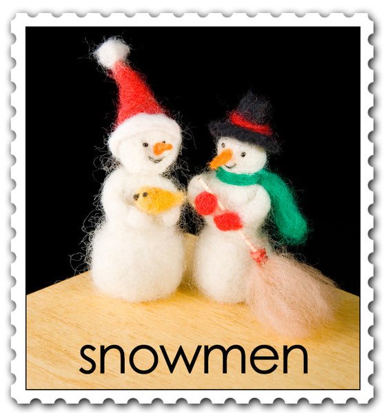 Woolpets Snowmen stamp