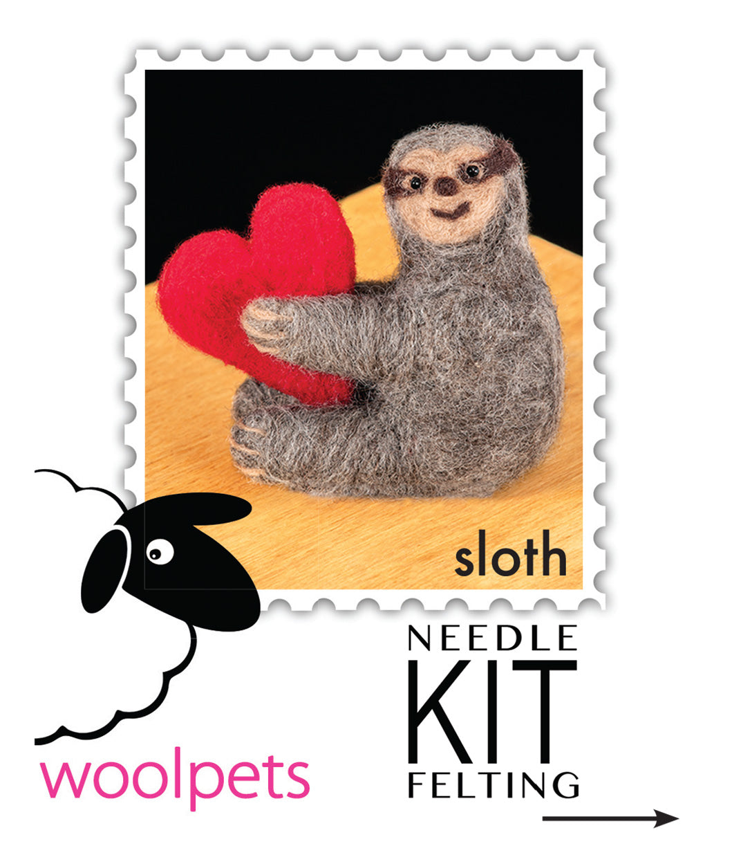 Sloth Needle Sloth Needle Felting Kit from Woolpets
